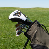 Bernese Mountain Dog Halloween Golfheadcover (Insitu)