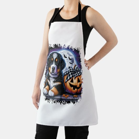 Bernese Mountain Dog Halloween Schort (Insitu)