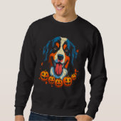 Bernese Mountain Dog Halloween Trui (Voorkant)