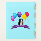 Bernese Mountain Dog Happy Birthday Gift Bag Planner (Achterkant)