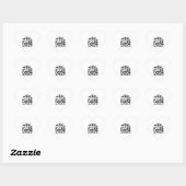 Bernese Mountain Dog Hart Sticker (Vel)
