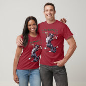 Bernese Mountain Dog Holiday T Shirt (Unisex)