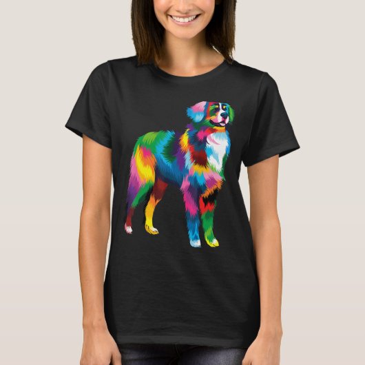 Bernese Mountain Dog, Hondenras T-shirt (Voorkant)