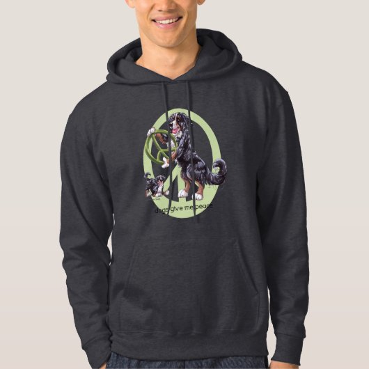 Bernese Mountain Dog Hoodie (Voorkant)