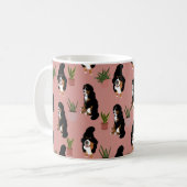 Bernese Mountain Dog Houseplant Koffiemok (Voorkant links)
