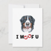 Bernese Mountain Dog ik wil je graag (Voorkant)