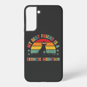 Bernese Mountain dog is mijn beste vriend, Berner Samsung Galaxy Hoesje