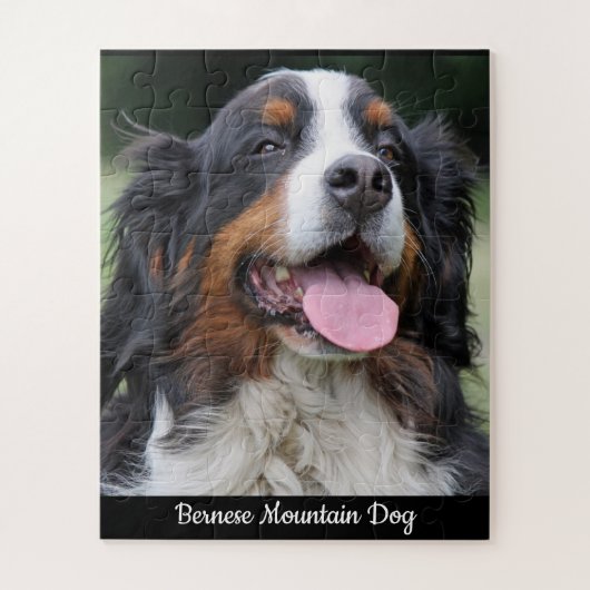 Bernese Mountain Dog Jigzaag Puzzle Legpuzzel (Verticaal)
