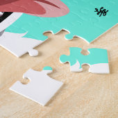 Bernese Mountain Dog Jigzaag Puzzles Legpuzzel (Zijkant)