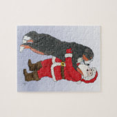 Bernese Mountain Dog Jowly Holiday Legpuzzel (Horizontaal)