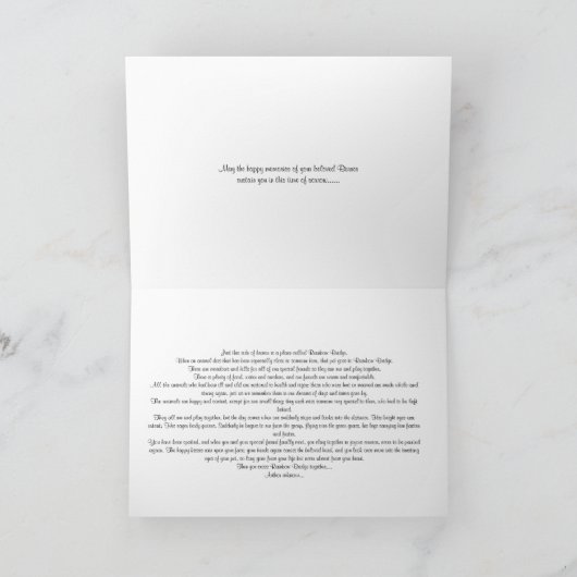 Bernese Mountain Dog Kaart (Binnen)