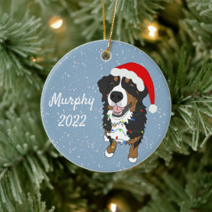  Bernese Mountain Dog Keramisch Ornament
