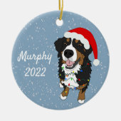  Bernese Mountain Dog Keramisch Ornament (Voorkant)
