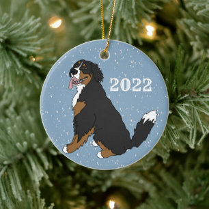 Bernese Mountain Dog Keramisch Ornament