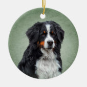 Bernese Mountain Dog Keramisch Ornament (Voorkant)