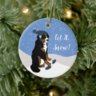 Bernese Mountain Dog Keramisch Ornament