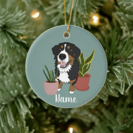  Bernese Mountain Dog Keramisch Ornament