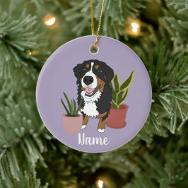  Bernese Mountain Dog Keramisch Ornament