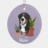 Bernese Mountain Dog Keramisch Ornament (Links)