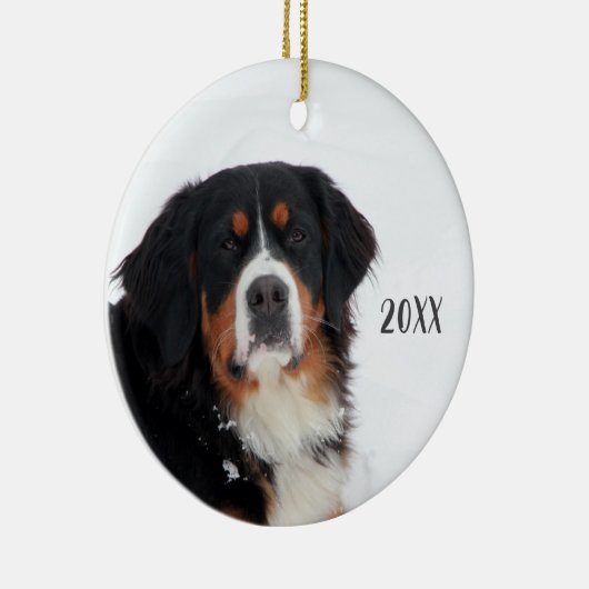  Bernese Mountain Dog Keramisch Ornament (Rechts)