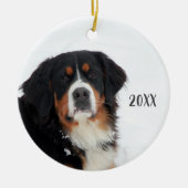  Bernese Mountain Dog Keramisch Ornament (Voorkant)