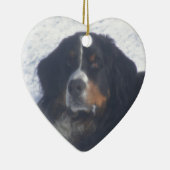Bernese Mountain Dog Keramisch Ornament (Rechts)