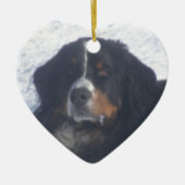 Bernese Mountain Dog Keramisch Ornament (Voorkant)