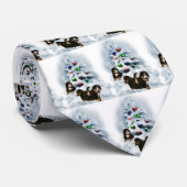 Bernese Mountain Dog-kerstcadeaus Stropdas (Opgerold)