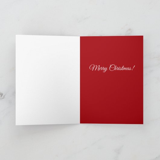 Bernese Mountain Dog Kerstmis Kaart (Binnen)