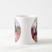 Bernese Mountain Dog Kerstmis Koffiemok (Center)