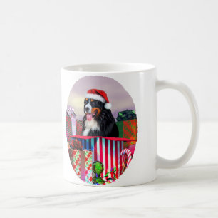 Bernese Mountain Dog Kerstmis Koffiemok