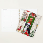 Bernese Mountain Dog Kerstmis Planner (Display)