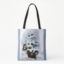 Bernese Mountain Dog Kerstmis