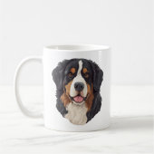 Bernese Mountain Dog Koffiemok (Links)