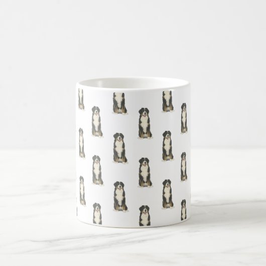 Bernese Mountain Dog Koffiemok (Center)