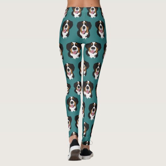 Bernese Mountain Dog Leggings (Achterkant)