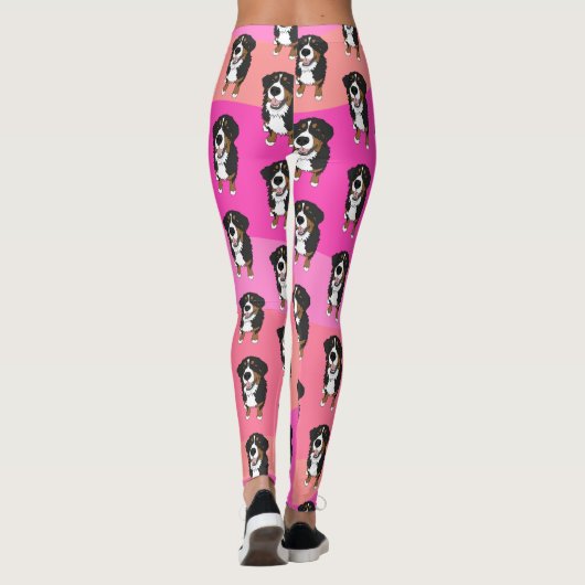 Bernese Mountain Dog Leggings (Achterkant)