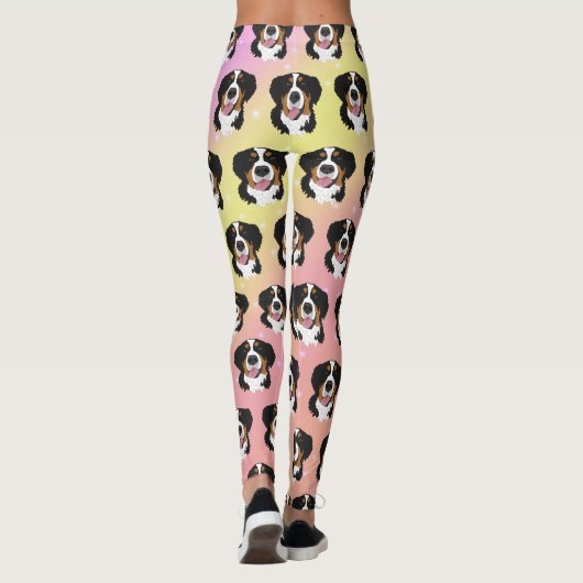 Bernese Mountain Dog Leggings (Achterkant)