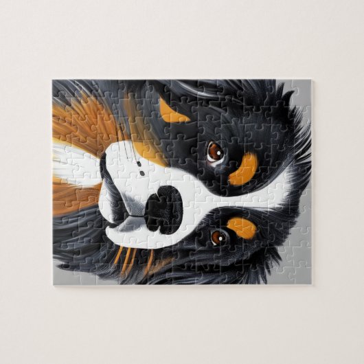 Bernese Mountain Dog Legpuzzel (Horizontaal)