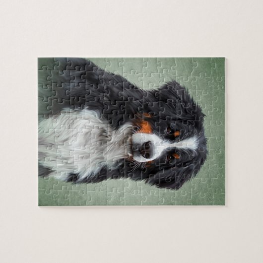 Bernese Mountain Dog Legpuzzel (Horizontaal)