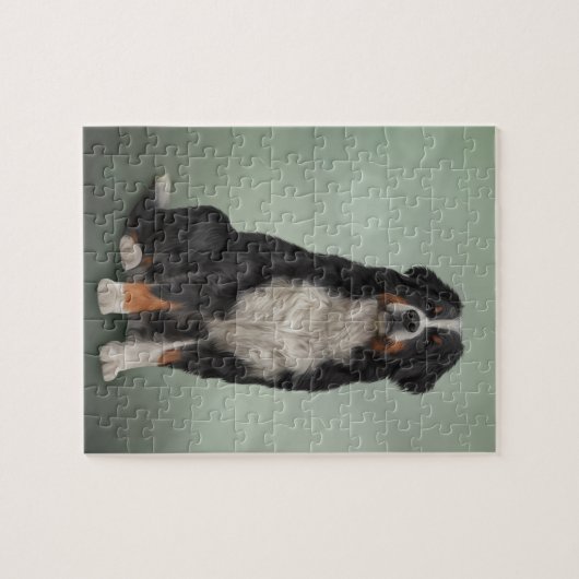 Bernese Mountain Dog Legpuzzel (Horizontaal)