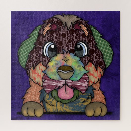 Bernese Mountain Dog lelijk gezicht Jigzaag Puzzle Legpuzzel (Verticaal)