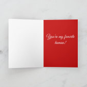 Bernese Mountain Dog Love Kaart (Binnen)