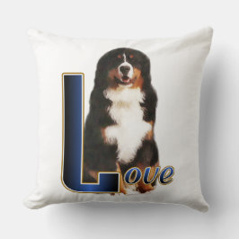 Bernese Mountain Dog Love Kussen