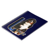 Bernese Mountain Dog Love Notitieboek (Linkerzijde)