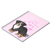 Bernese Mountain Dog Love Notitieboek (Linkerzijde)