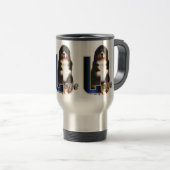 Bernese Mountain Dog Love Reisbeker (Voorkant rechts)