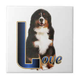 Bernese Mountain Dog Love Tegeltje