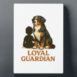 Bernese Mountain Dog Loyal Family Guardian Fotoplaat<br><div class="desc">Bernese Mountain Dog Loyal Family Guardian</div>