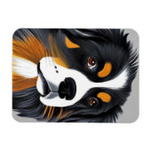 Bernese Mountain Dog Magneet (Horizontaal)